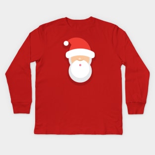 Santa Claus Kids Long Sleeve T-Shirt